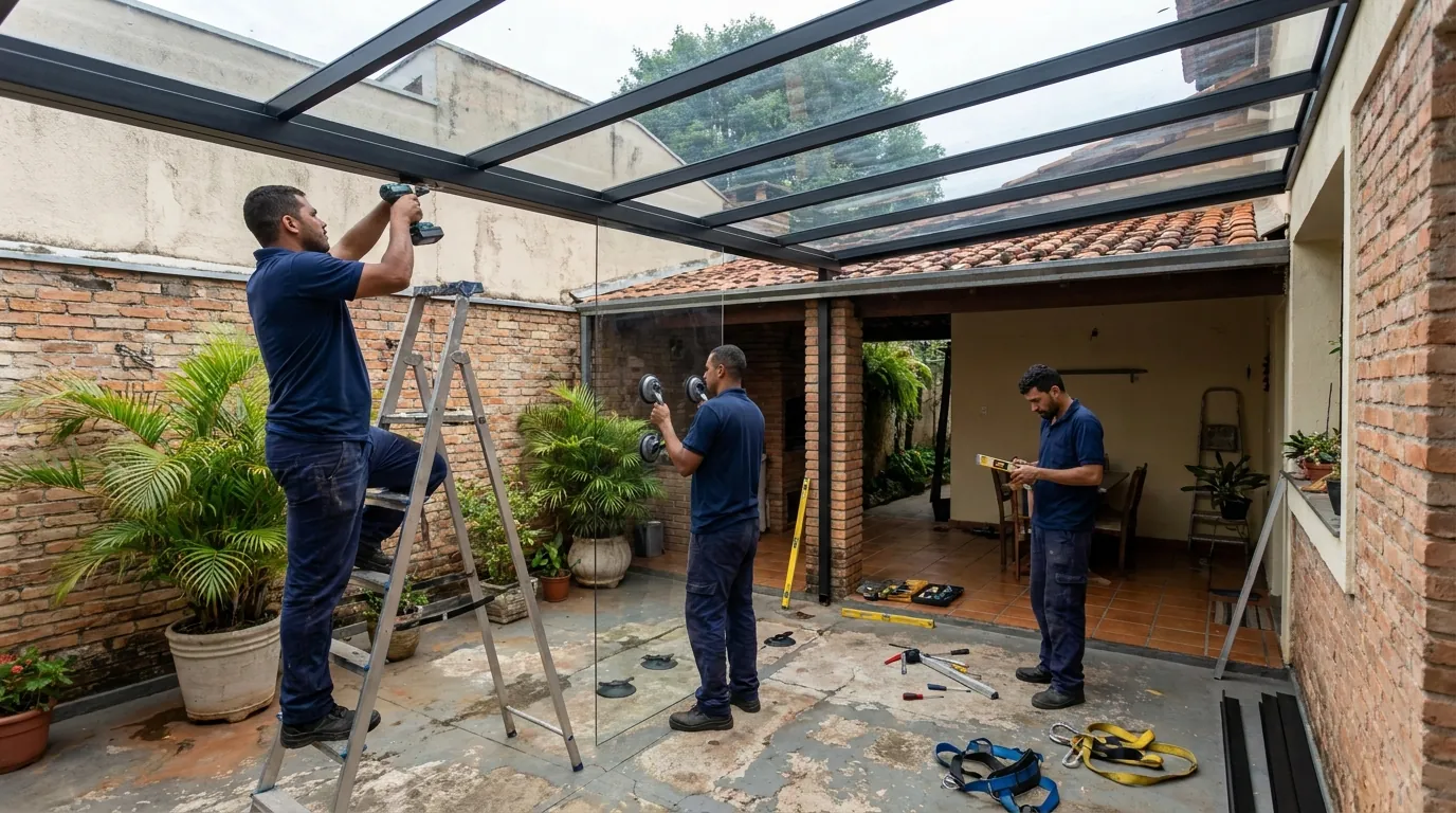 Troca de Estruturas Antigas em Uberaba‑MG