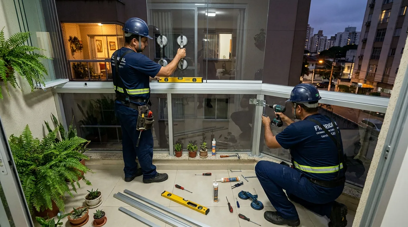 Troca de Vidros e Componentes em Uberaba‑MG